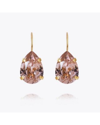 MINI DROP CLASP EARRINGS GOLD