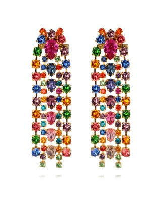 PENELOPE EARRING RHODIUM